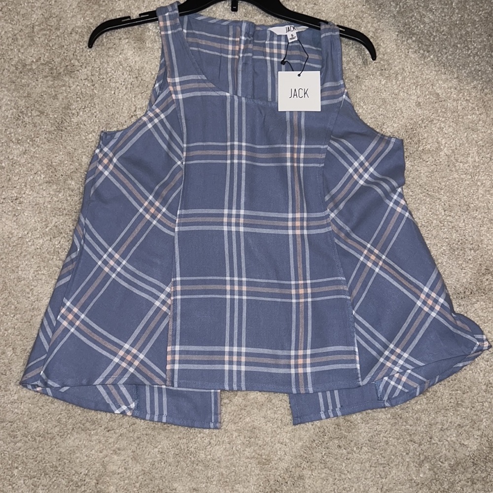 Jack by bbdakota nwt top women’s sz small in blue
